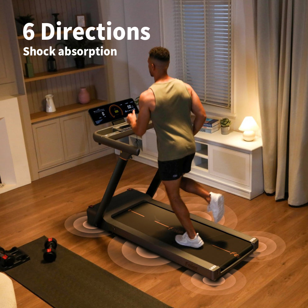 Gym treadmill for online home